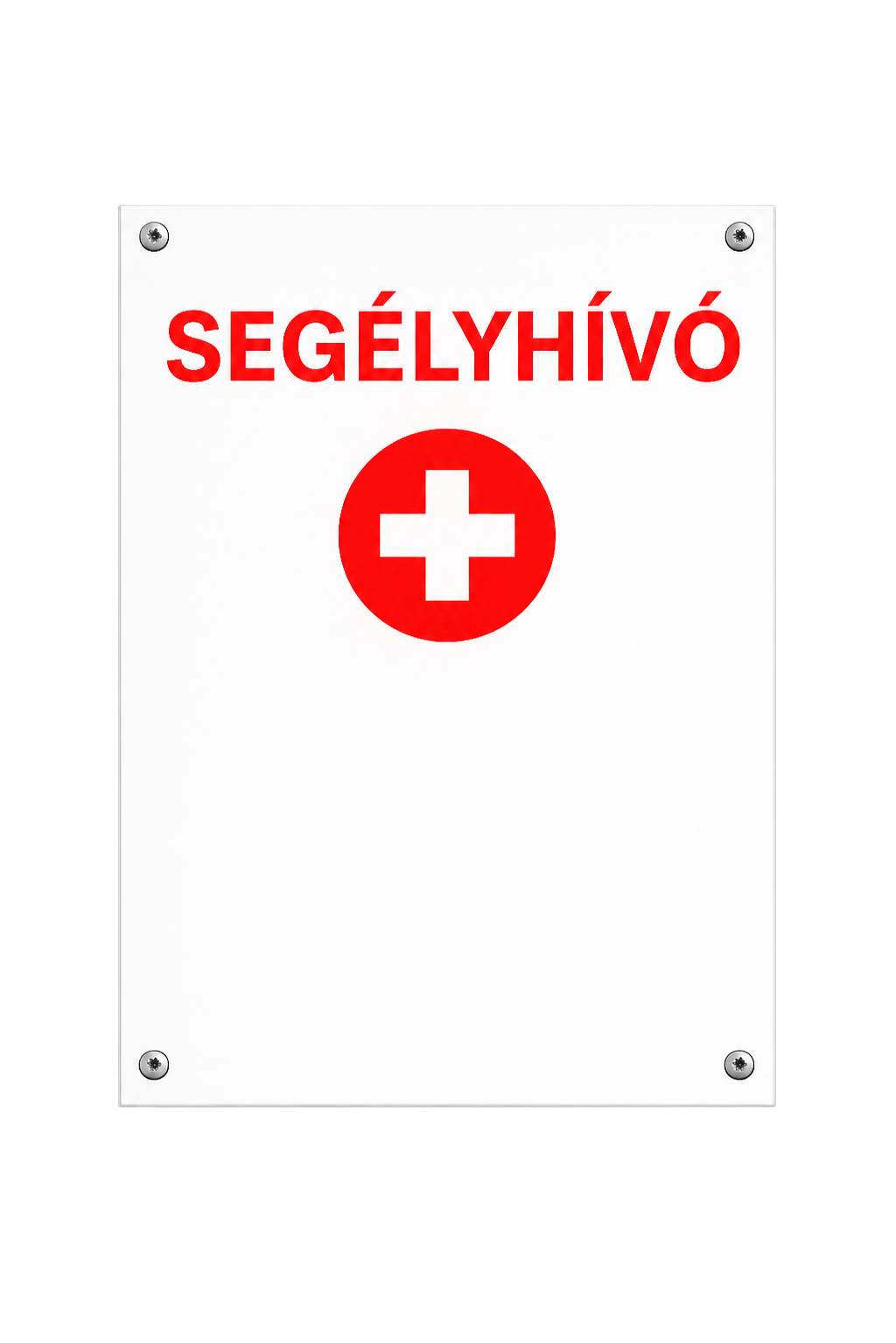 Segélyhívó tábla